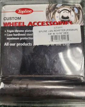 C73011 Topline Car Spline Lug Nut Key Adapter - 7