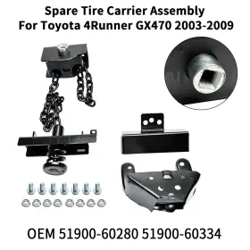 51900-60280 Topteng Spare Tire Carrier Assembly For Toyota 4runner Gx470 2003-2009 T7