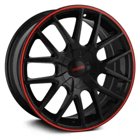 3260-2818br Touren Tr60 3260 Wheels 20x8.5 20 5x120.65 74.1 Black Rims Set Of 4