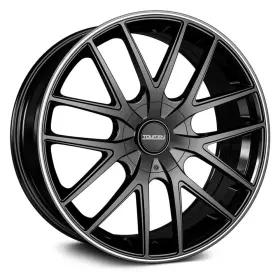 3260-8809mb Touren Tr60 3260 Wheel 18x8 40 5x120.65 74.1 Black Single Rim