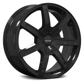 3265-7737b Touren Tr65 3265 Wheels 17x7.5 20 6x139.7 106 Black Rims Set Of 4