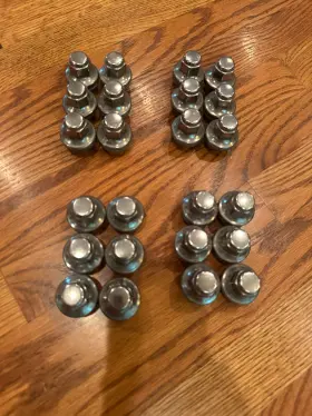 563.to1922 Toyota 2022 2023 2024 2025 Tundra Set Of 24 Chrome Lug Nuts Oem Take Off