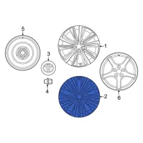 4261a48290 Toyota Oe For Venza 2021-2024 Wheel