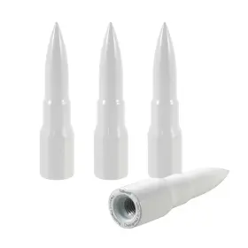Lgc001wh True Spike Lug Nut Caps