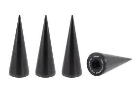Lgc024bk True Spike Lug Nut Caps