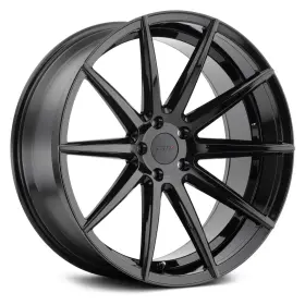 2085clp405114b76 Tsw Clypse Wheels 20x8.5 40 5x114.3 76.1 Black Rims Set Of 4