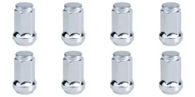 128-711-0001ddff-59ae46-8x Tusk 8 Pk Tapered Lug Nut 10mmx1.25mm Thread Pitch