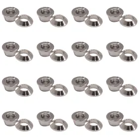 17-8665 Tusk Universal Chrome Flange/tapered Locking Lug Nut