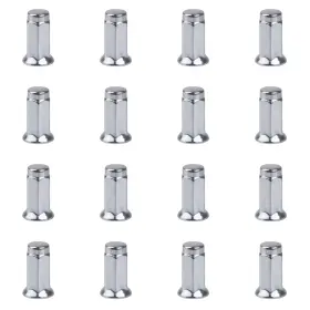 178-199-00018bb0-ecd533-16x Tusk 16 Pk Flat Base Lug Nut 10mmx1.25mm Thread