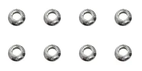 645-07013755-ae8614-8x Tusk 8 Pk Flange Locking Lug Nut 10mm X 1.25mm Thread