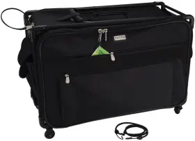 9224xl-blk Tutto 740889051242 Machine On Wheels Case-23 Inch X14.25 X14 Black