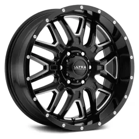 203-7984bm Ultra 18 203bm Hunter Wheel 17x9 6x139.7 106.1 Black Single Rim