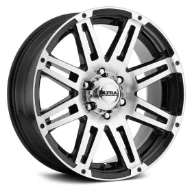 226-6883u Ultra 10 226u Machine Wheels 16x8 6x139.7 106.1 Black Rims Set Of 4
