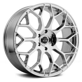 V82-2085514 Vct 40c V82 Wheels 20x8.5 40 5x114.3 73.1 Chrome Rims Set Of 4