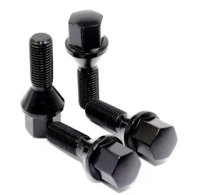 Vtk-1820bkxs Veritek Performance 20 14x1.5mm Black Wheel Lug Bolts For Aftermarket Custom Wheels 17mm