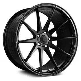717f1090br0bp Vertini Rf1.3 Gloss Black 20x9 5x114.3 Wheel Single Rim
