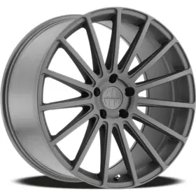 1885vis455130g71 Victor Sascha Matte Gunmetal 18x8.5 45 5x130 Wheels Set Of Rims