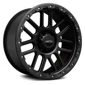 111-2973mb0 Vision 111 Nemesis Wheels 20x9 5x127 78.1 Black Rims Set Of 4
