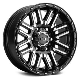 348-8862gbmf18 Vision 348 Nexus Wheels 18x8.5 18 6x120.65 66.9 Black Rims Set Of 4