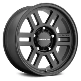 355-6881sb0 Vision 355 Manx 2 Overland Wheel 16x8 8x165.1 125.2 Black Single Rim