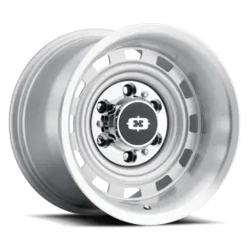 54-7981sml-12 Vision 54 Cheyenne Wheels 17x9 -12 8x165.1 116.8 Silver Rims Set Of 4