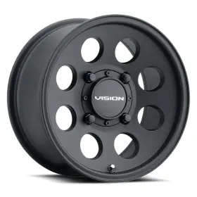 56-6881sb0 Vision 56 Midway Wheel 16x8 8x165.1 125.2 Black Single Rim