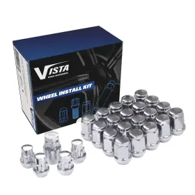 Dpc55125b Vista Lug Nuts 818938020034 Wheel Installation Kit 12mm X 1.25 Thread Size 20 Pack