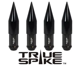 Lgc025bk Vms Racing 20 True Spike Lug Nuts Black M14x1.5 Kit