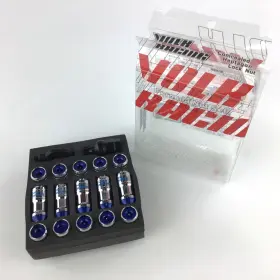 Qcoo203 Volk Racing Rvolk Formula Nut Set M12mm X P1.5 Lug Nuts Heptagon Lock