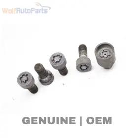 Wht001814b Volkswagen 2007-2011 Vw Eos - Lockable / Locking Wheel Lug Nut Bolt Set With Key