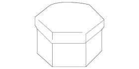 31439229 Volvo Genuine Wheel Lug Bolt Cap