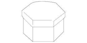 31664349 Volvo Genuine Plastic Caps For Locking Wheel Bolts - Silver