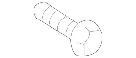 985459 Volvo Genuine Hub And Bearing Bolt