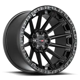6012410570mb Vortek Vrt-601 Spartan Wheel 24x10 6x135 106.1 Black Single Rim