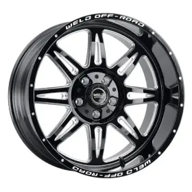W13222082475 Weld Off-road Cheyenne W132 Wheel 22x12 -44 8x165.1 125.1 Black Single Rim