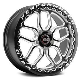 S907b0067p51 Weld Performance S907 Laguna Beadlock Wheel 15x10 50 5x114.3 Black Single Rim