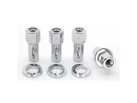 601-1422 Weld Racing 601 1422 12mm X 1 5 Open End Lug Nuts W Centered Washer