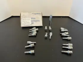 W27015cb West Coast Accessories 5 Lug - 12x1.5 Chrome Spline Bolt Wheel Install Kit 27mm W Socket 20 Piece