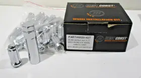 W5514st West Coast Accessories Lug Nut Installation Kit Spline 14mm Chrome