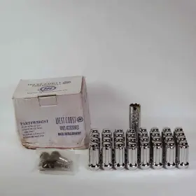 W5842st West Coast Wheel Accessories 32 Piece 14x2.0 Spline Lug Nuts Lock Nos