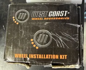 106111 West Coast Wheel Acecessories Accessories Conical Stud Bolt Install Kit