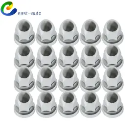 Ea1078562su Wflnhb 20 Pack Chrome Semi Truck Lug Nut Covers 33mm Push-on Bullet Style 2 3/8 Inch