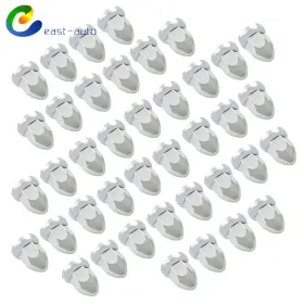 Ea1078608su Wflnhb Chrome 33mm Push-on Flanged Lug Nut Covers For Semi Trucks Pack Of 40