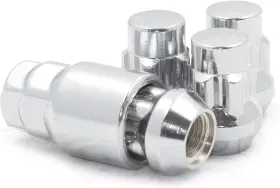 Wheel Accessories Parts 810012850124 M12 1.25 12x1.25 Thread Closed End Chrome