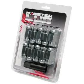 33006ss Wheel Mate Mutkei Muteki Aftermarket Monster Open End Lug Nut Set Of 20 Silver 14x1.50