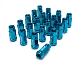 Wm14r06u Wheel Mate Wm14r 14x1.50 Lug Nuts Blue 20 Pcs