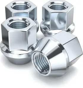 M14x1.50 White Knight 197984000109 1309-14s Zinc Open-end Small Seat 4 Pack