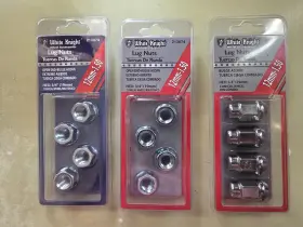 213074 White Knight Twelve Lug Nuts 12mm X 1.50 Open End