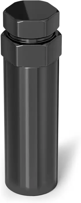 3800l6-1am White Knight 3800l6 Six Spline Key 13/16 Inch And 7/8 Hex Black