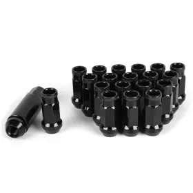 Oa-ln031-usea Wooton 20pcs Forged Steel Lug Nuts 12x1.5 And 12x1.25 Acorn Rim Extended Open End 47mm